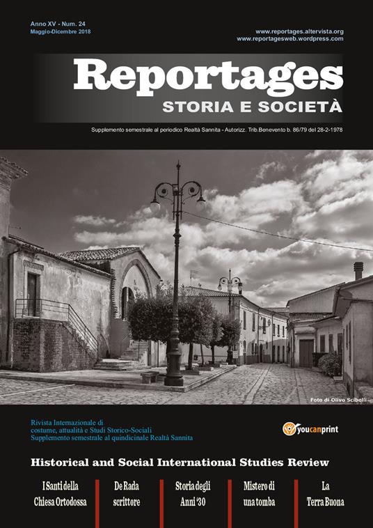 Reportages. Storia e società (2018). Vol. 24: Maggio-dicembre. - Lucia Gangale - copertina