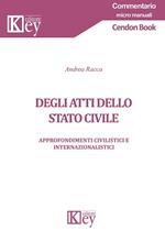 Degli atti dello stato civile