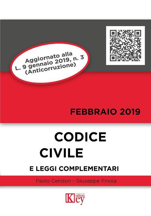 Codice civile e leggi complementari - Paolo Cendon,Giuseppe Finoia - copertina