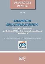 VADEMECUM SULLA DIFESA D’UFFICIO