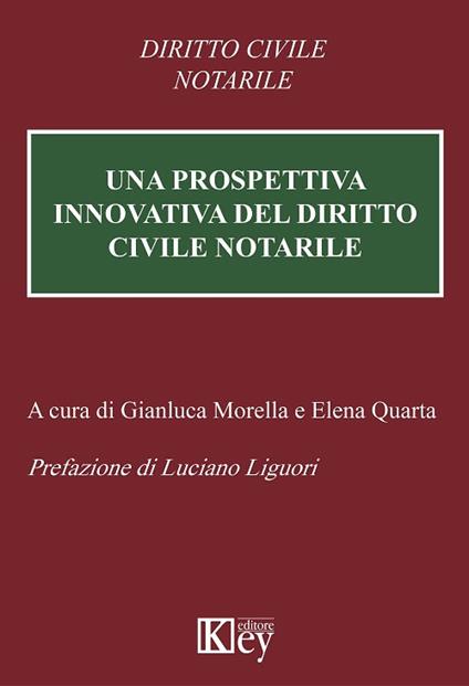 Una prospettiva innovativa del diritto civile notarile - copertina