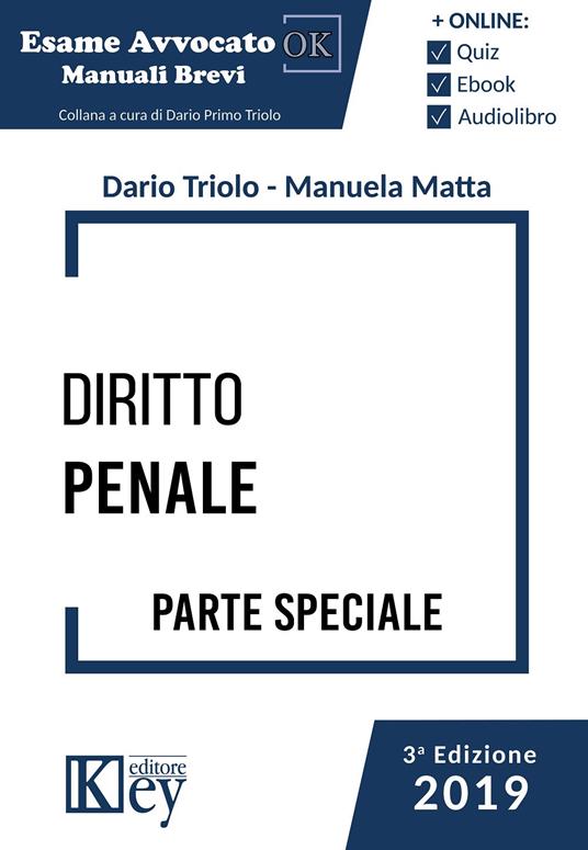 Dirito penale. Parte speciale - Dario Primo Triolo,Manuela Maria Lina Matta - copertina