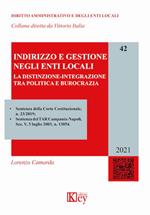 Indirizzo e gestione negli enti locali