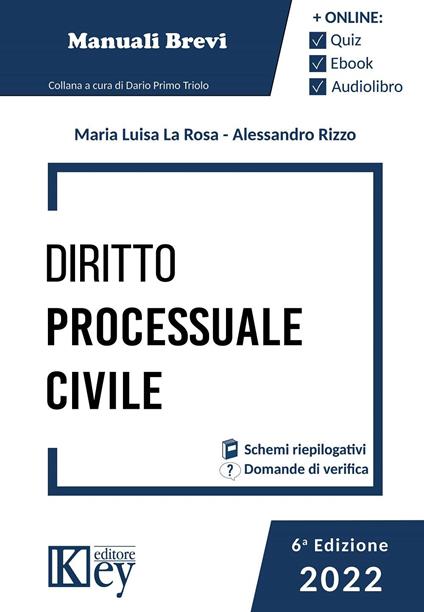 Diritto processuale civile. Con Contenuto digitale per download e accesso on line - Maria Luisa La Rosa,Giulia La Tona - copertina