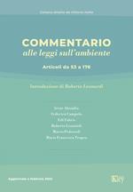 Commentario alle leggi sull’ambiente