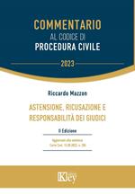 Astensione, ricusazione e responsabilità dei giudici