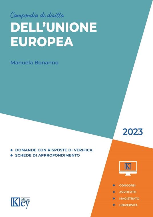 Compendio di diritto dell’Unione Europea 2023 - Manuela Bonanno - ebook