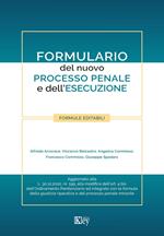 Formulario del nuovo processo penale e dell’esecuzione