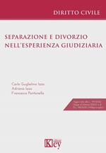 Separazione e divorzio nell'esperienza giudiziaria