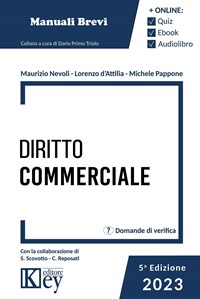 Diritto commerciale 2023 - Pappone, Michele - Saverio d'Attilia, Lorenzo -  Ebook - EPUB2 con Adobe DRM