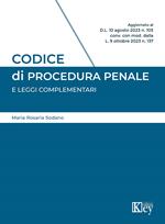 Codice di procedura penale e leggi complementari