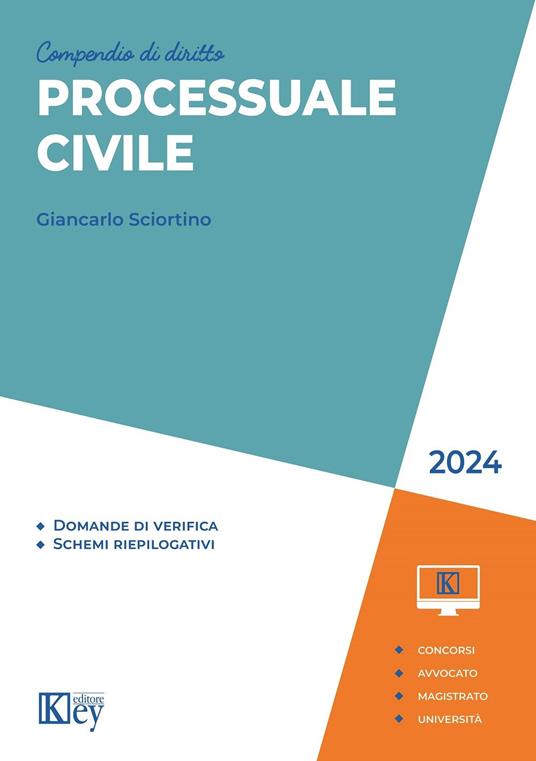 Compendio di diritto processuale civile 2024 - Giancarlo Sciortino - ebook