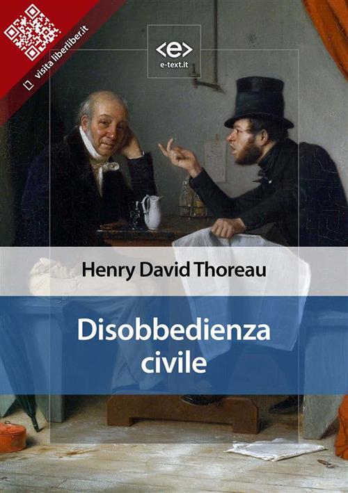 Disobbedienza civile - Henry David Thoreau - ebook