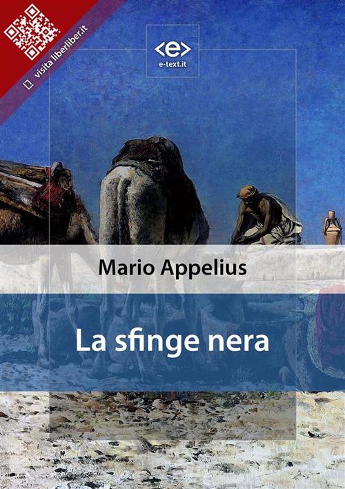 La sfinge nera - Mario Appelius - ebook