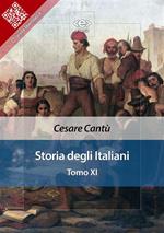 Storia degli italiani. Vol. 11
