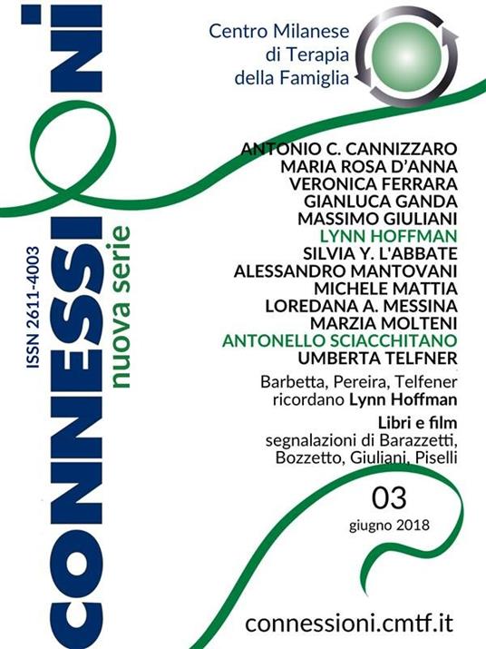 Connessioni. Rivista di consulenza e ricerca sui sistemi umani. Nuova serie (2018). Vol. 3 - V.V.A.A. - ebook