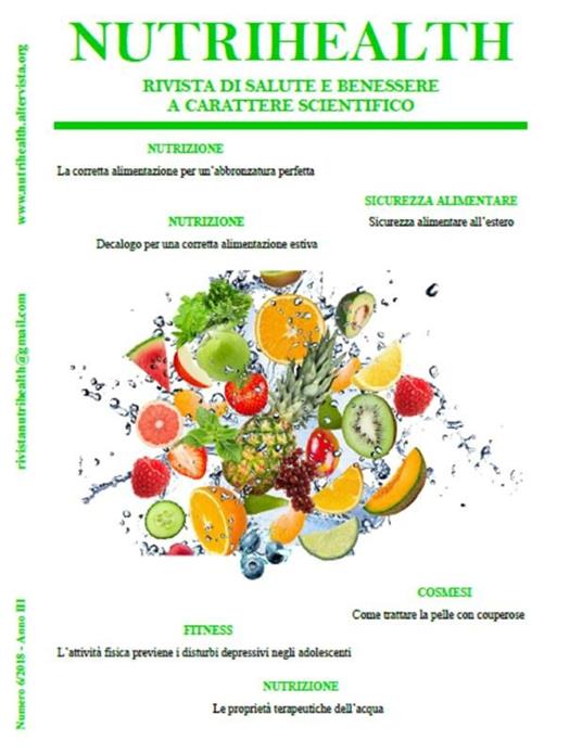 NutriHealth. Agosto 2018 - Roberta Graziano - ebook