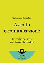 Ascolto e comunicazione. Se voglio parlarti, non ho niente da dirti