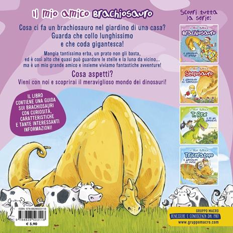 Il mio amico brachiosauro. Il dinosauro più grande. Ediz. a colori - Anna Obiols,Subi - 2