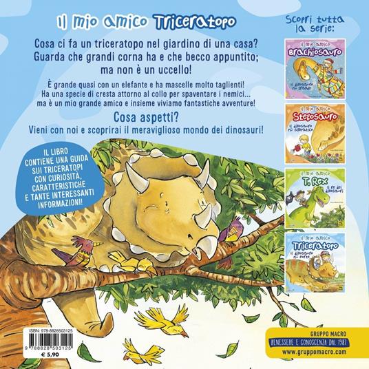 Il mio amico triceratopo. Il dinosauro più forte. Ediz. a colori - Anna Obiols,Subi - 2