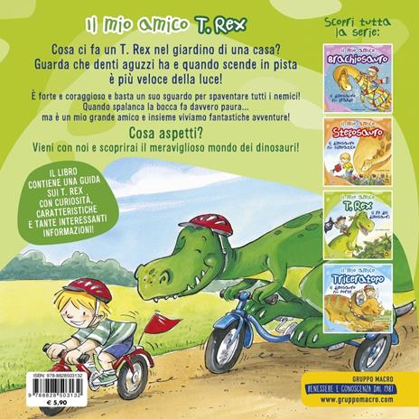 Il mio amico T. Rex. Il re dei dinosauri. Ediz. a colori - Anna Obiols,Subi - 2