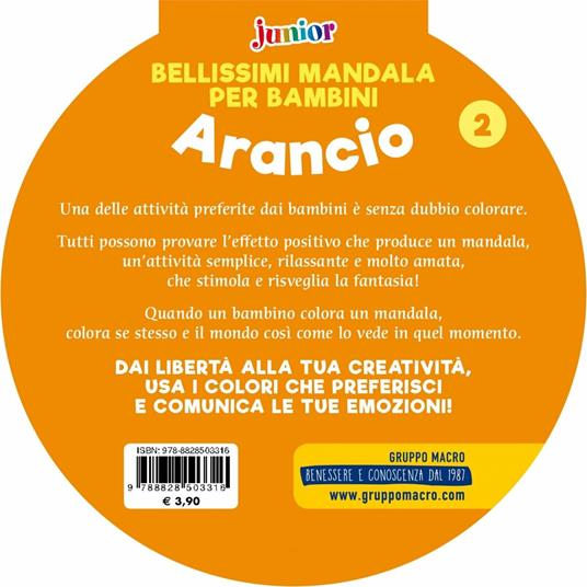 Bellissimi mandala per bambini. Vol. 2: Arancio - 2