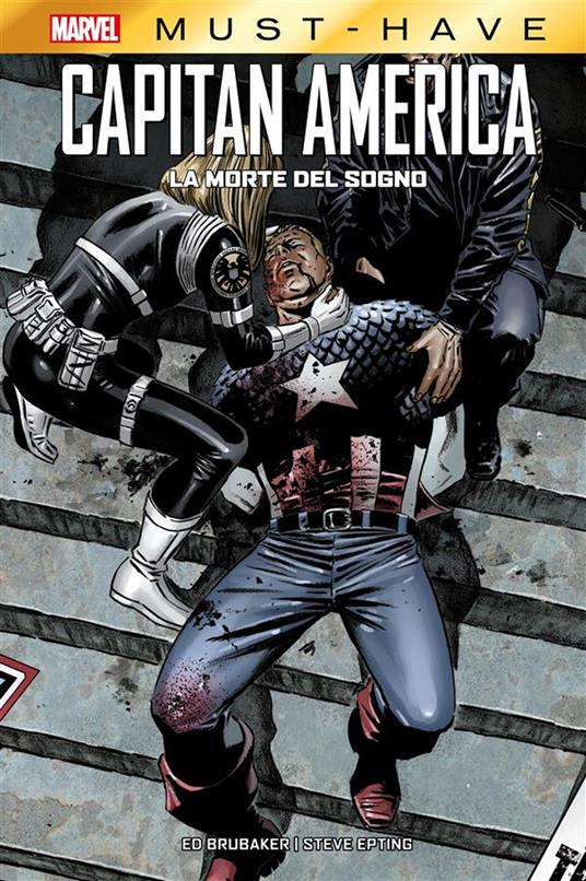 La morte del sogno. Capitan America - Ed Brubaker - copertina