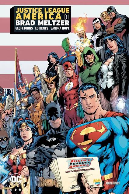 Justice League America - Brad Meltzer - Ed Benes - - Libro - Panini Comics  - DC deluxe