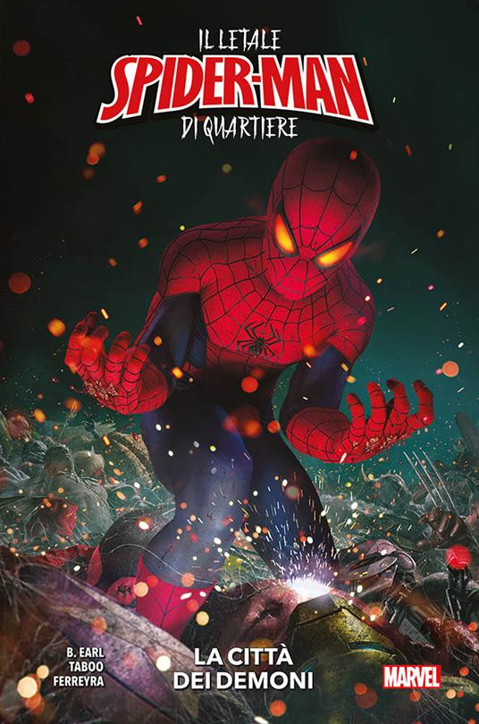 La città dei demoni. Il letale Spider-Man di quartiere - Taboo - copertina