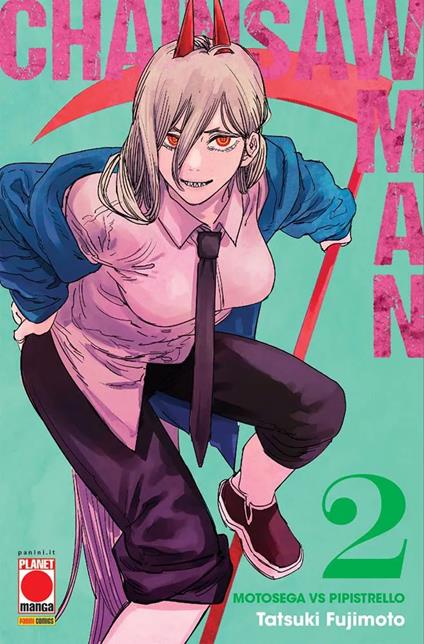 Chainsaw Man. Vol. 2: Motosega vs pipistrello - Tatsuki Fujimoto - copertina