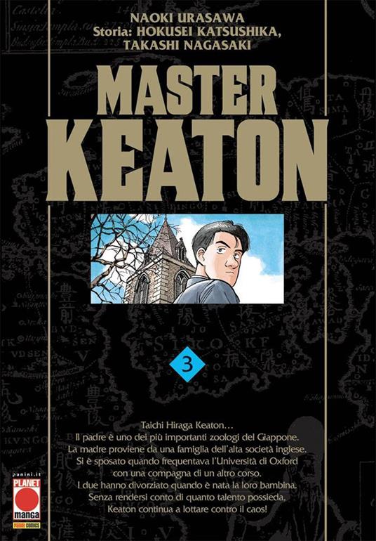 Master Keaton. Vol. 3 - Naoki Urasawa,Hokusei Katsushika,Takashi Nagasaki - copertina