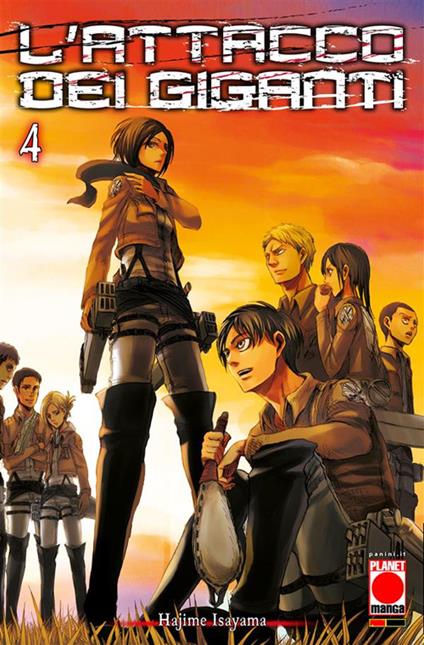 L' attacco dei giganti. Vol. 4 - Hajime Isayama - ebook