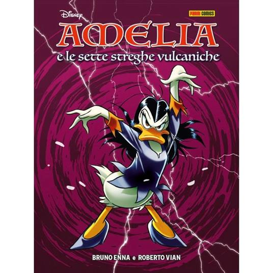 Amelia e le sette streghe vulcaniche - Bruno Enna - copertina