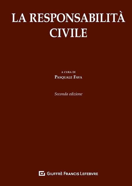 La responsabilità civile - copertina