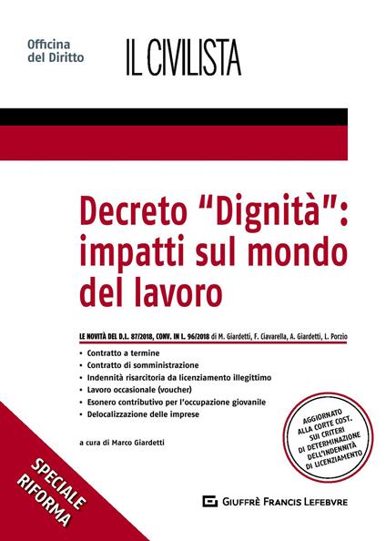 le novità del Decreto «Dignità» - copertina