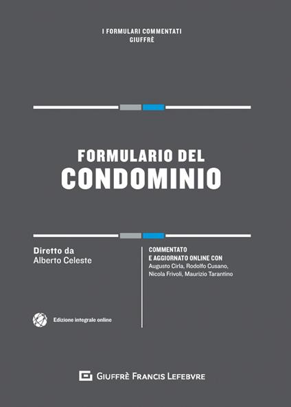 Formulario del condominio - copertina