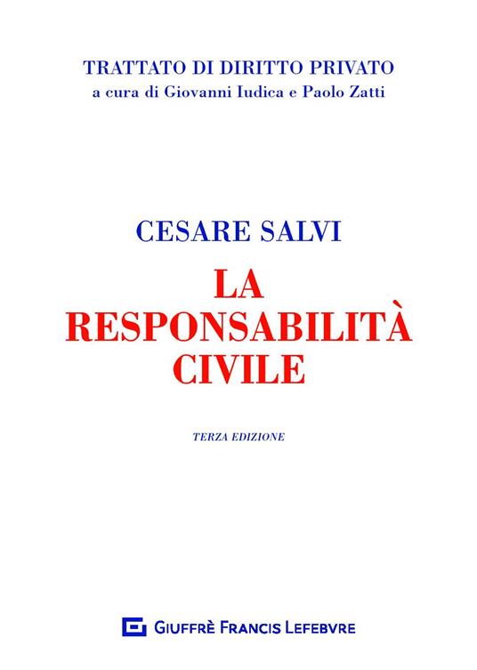 La responsabilità civile - Cesare Salvi - copertina