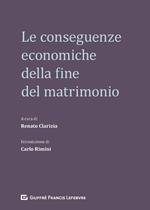 Le conseguenze economiche della fine del matrimonio