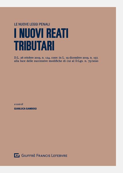 I nuovi reati tributari - copertina