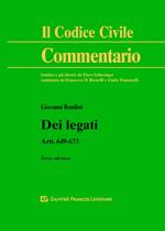 Dei legati. Art. 649-673