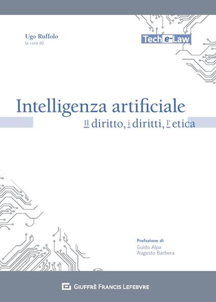 Intelligenza artificiale. Il diritto, i diritti, l'etica - copertina