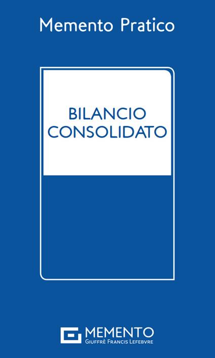 Memento pratico bilancio consolidato - copertina