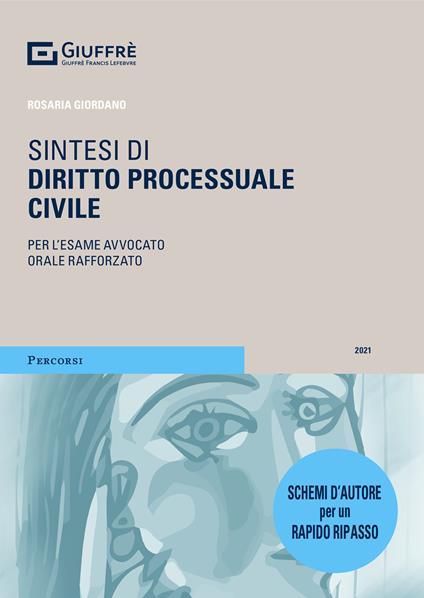 Sintesi di diritto processuale civile - Rosaria Giordano - copertina