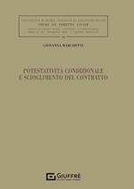 Potestatività condizionale e scioglimento del contratto