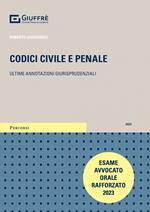 Codici civile e penale. Ultime annotazioni giurisprudenziali