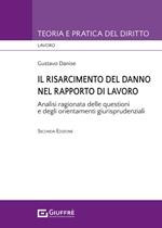 Il risarcimento del danno nel rapporto di lavoro. Analisi ragionata delle questioni e degli orientamenti giurisprudenziali