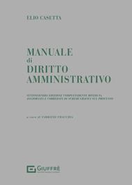 Manuale di diritto amministrativo