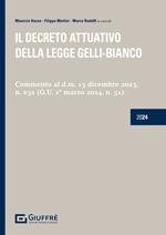 Il decreto attuativo della legge Gelli-Bianco