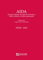 Aida. Annali italiani del diritto d'autore, della cultura e dello spettacolo (2023)