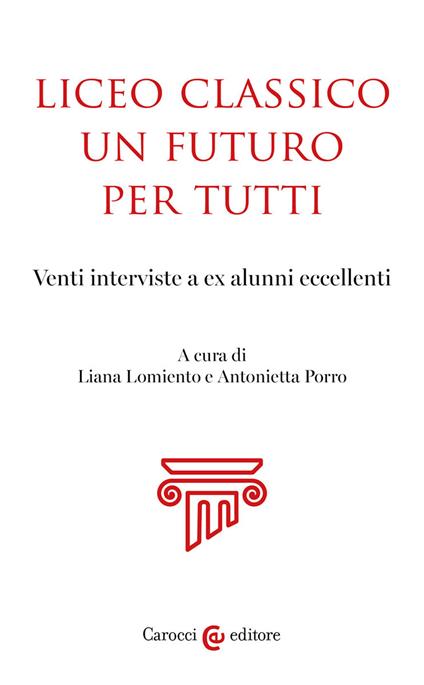 Liceo classico un futuro per tutti - copertina